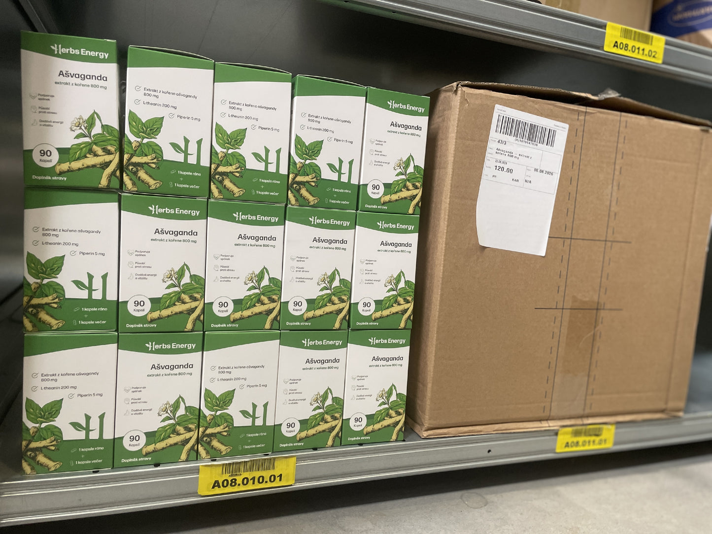 Ašvaganda – extrakt z kořene 800 mg