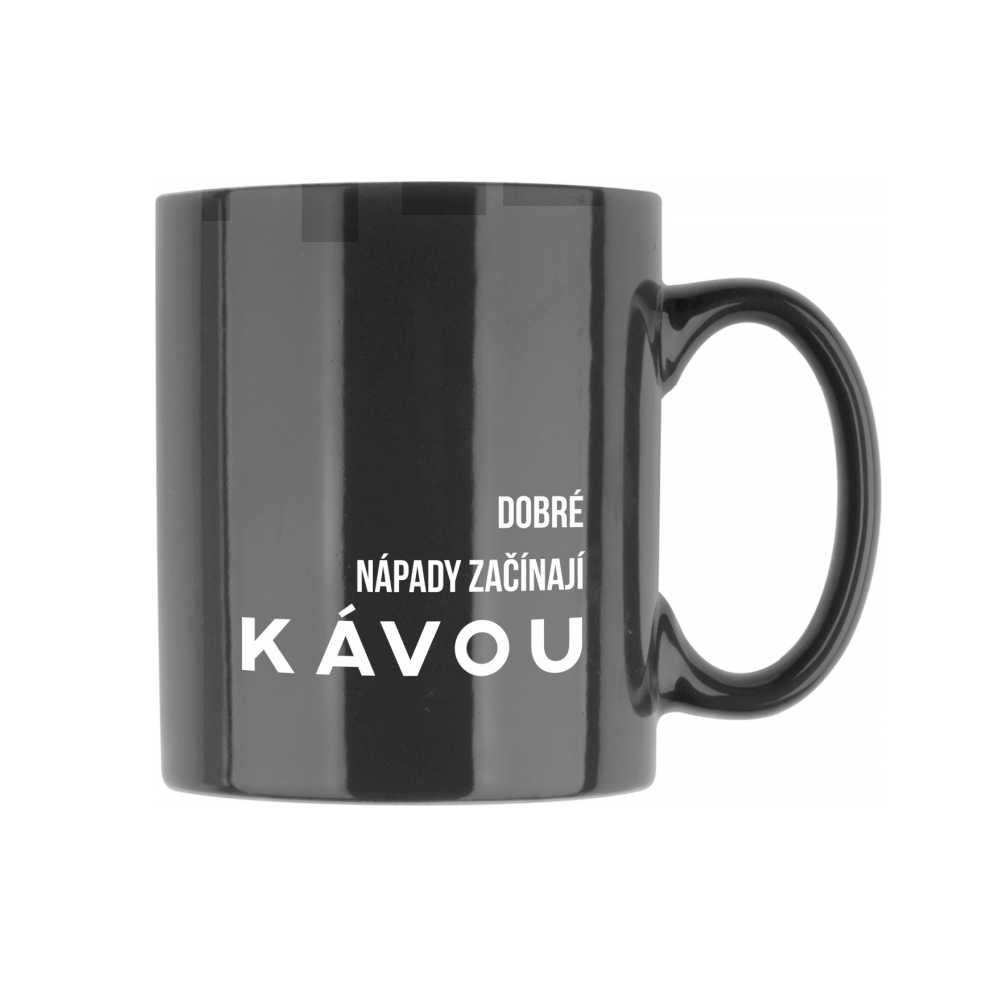 Hrneček "Dobré nápady začínají kávou"