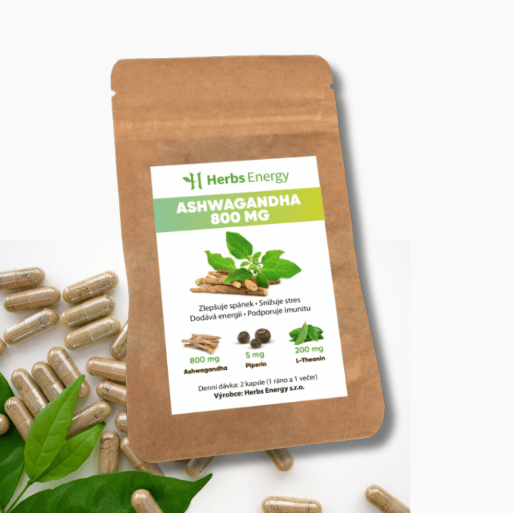 Ašvaganda – extrakt z kořene 800 mg (na 7 dnů)